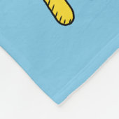 Monster aan het einde van dit artikel | Koekjesmon Fleece Deken (Hoek)