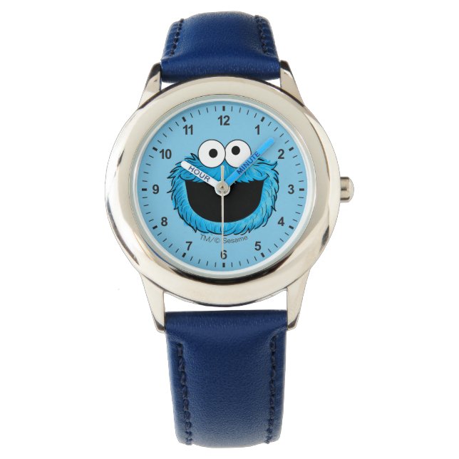 Monster aan het einde van dit artikel | Koekjesmon Horloge (Voorkant)
