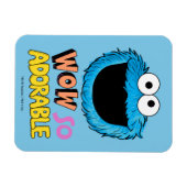 Monster aan het einde van dit artikel | Koekjesmon Magneet (Horizontaal)