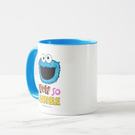 Monster aan het einde van dit artikel | Koekjesmon Mok (Voorkant links)