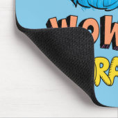 Monster aan het einde van dit artikel | Koekjesmon Muismat (Hoek)