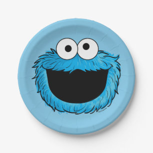 Monster aan het einde van dit artikel Koekjesmon Papieren Bordje