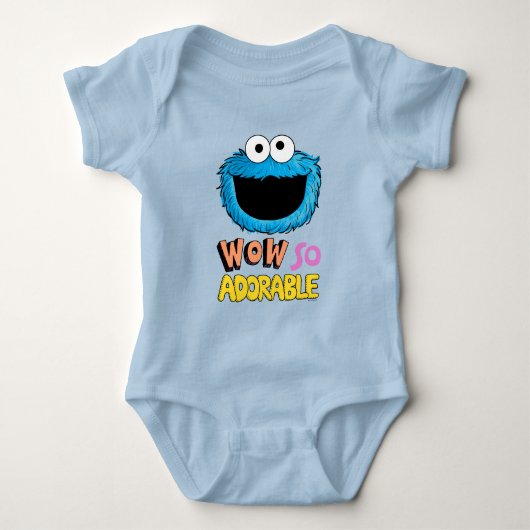 Monster aan het einde van dit artikel | Koekjesmon Romper (Voorkant)