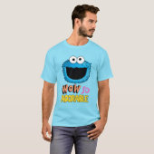 Monster aan het einde van dit artikel | Koekjesmon T-shirt (Voorkant volledig)