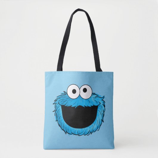 Monster aan het einde van dit artikel | Koekjesmon Tote Bag (Voorkant)