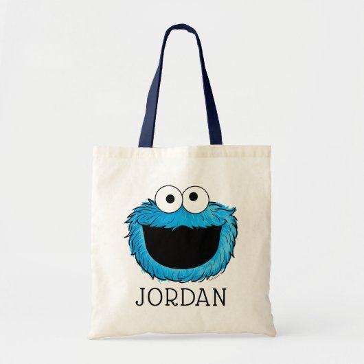Monster aan het einde van dit artikel | Koekjesmon Tote Bag (Voorkant)