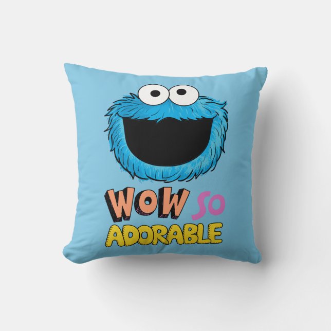 Monster aan het einde van dit verhaal | Cookie Mon Kussen (Voorkant)