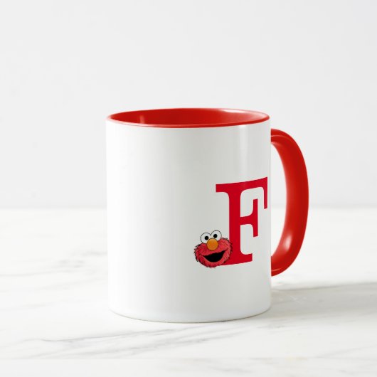 Monster Aan het einde van dit verhaal | Elmo Monog Mok (Voorkant rechts)