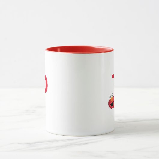 Monster Aan het einde van dit verhaal | Elmo Monog Mok (Midden)