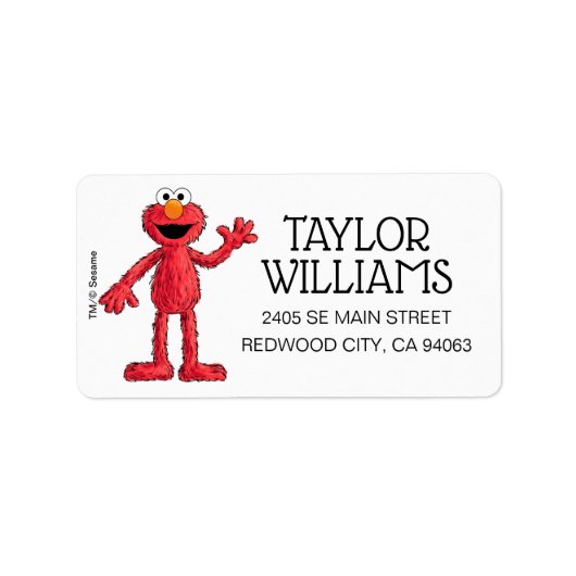 Monster aan het einde van dit verhaal | Moppie Elm Etiket (Voorkant)