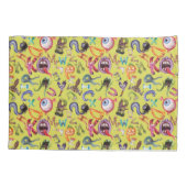 Monster alfabet kind patroon Pillowcase Kussensloop (Achterkant)