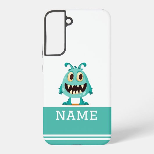 Monster/alien/cartoon Samsung Galaxy Hoesje (Achterkant)