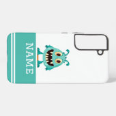 Monster/alien/cartoon Samsung Galaxy Hoesje (Achterkant horizontaal)