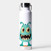 Monster/alien/cartoon Waterfles (Voorkant)