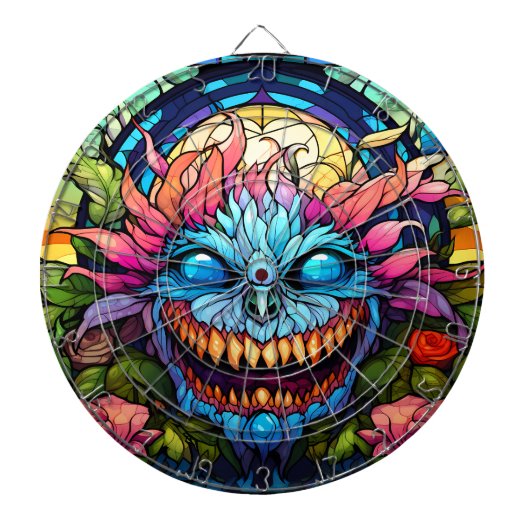 Monster Art Dartboard Dartbord (Voorkant)