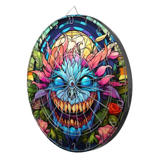 Monster Art Dartboard Dartbord (Voorkant Rechts)