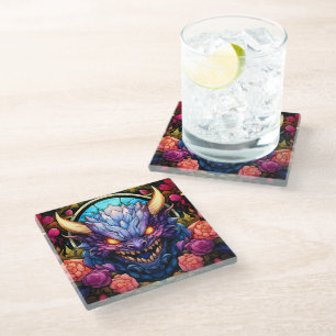 Monster Art Glass Onderzetter