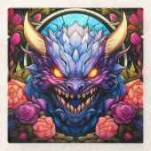 Monster Art Glass Onderzetter (Voorkant)