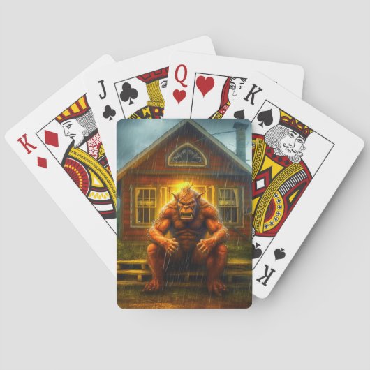 Monster Art Pokerkaarten (Achterkant)