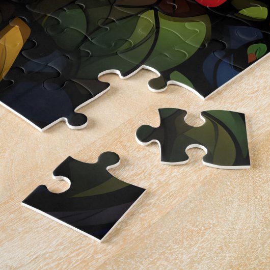 Monster Art Puzzel (Zijkant)