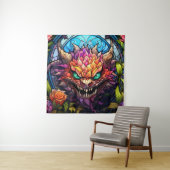 Monster Art Tapestry Wandkleed (In situ)