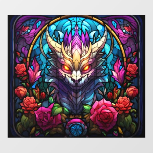 Monster Art Window Cling Raamsticker (Vel)