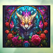 Monster Art Window Cling Raamsticker (Vel 3)