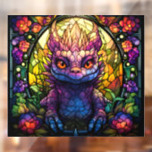 Monster Art Window Cling Raamsticker (Vel 2)