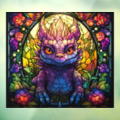 Monster Art Window Cling Raamsticker (Vel 3)
