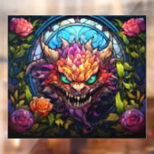 Monster Art Window Cling Raamsticker (Vel 2)