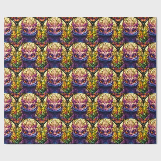 Monster Art Wrapping Paper Cadeaupapier (Vlak)