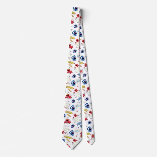 Monster at the End of This Story Pattern Stropdas (Voorkant)