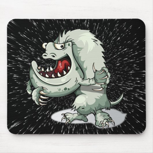 Monster Attack Mousepad Muismat (Voorkant)