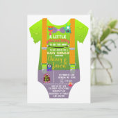 Monster Baby shower - Ze hebben een Monster Creëer Kaart (Staand voorkant)