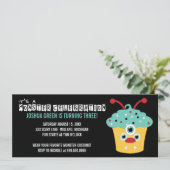 Monster Bash Birthday Party Kaart (Staand voorkant)