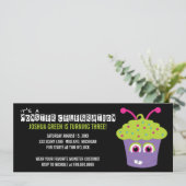 Monster Bash Birthday Party Kaart (Staand voorkant)