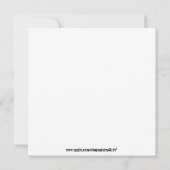 Monster Bash Birthday Party Kaart (Achterkant)