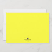 Monster Bash Birthday-uitnodigingen Kaart (Achterkant)