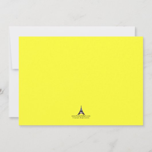 Monster Bash Birthday-uitnodigingen Kaart (Achterkant)