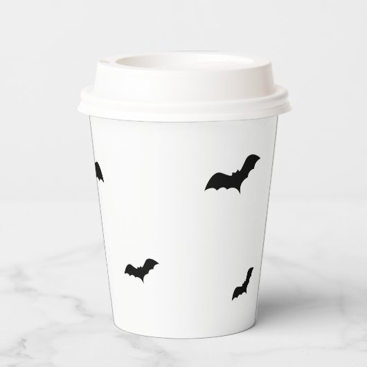 Monster Bash Fun Spooky Mummy Halloween Party Papieren Bekers (Achterkant)