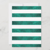 Monster Bash Fun Spooky Zombie Halloween Party Kaart (Achterkant)