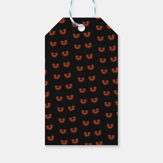 Monster Bash Halloween Cadeaulabel (Achterkant)