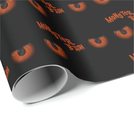 Monster Bash Halloween Cadeaupapier (Rol Hoek)