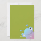 Monster Bash Halloween Party Gepersonaliseerd Kaart (Achterkant)