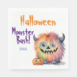 Monster Bash Halloween Party Servet
