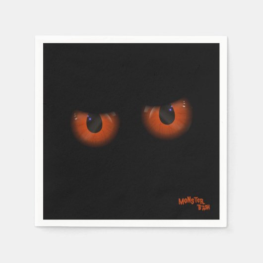 Monster Bash Halloween Servet (Voorkant)