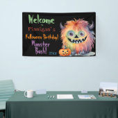 Monster Bash Halloween Verjaardag Spandoek (Beurs)