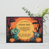 👻 Monster Bash! Kaart (Staand voorkant)