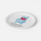 Monster Bash Kids Birthday Party Papieren Bordje (Gekanteld)