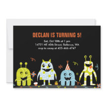 Monster Bash Kind verjaardagsfeestje